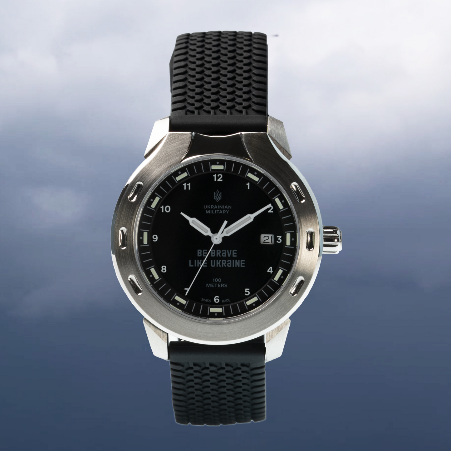 Ukrainian Military Watch Model ST002/ BRAVERY Tactical Water resistance Made in Ukraine